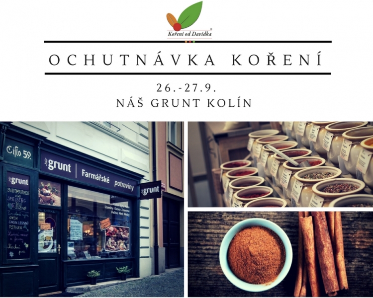 Ochutnávka 130 druhů koření! 
